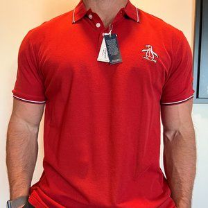 NEW - Penguin Polo Shirt - Size XL - Red